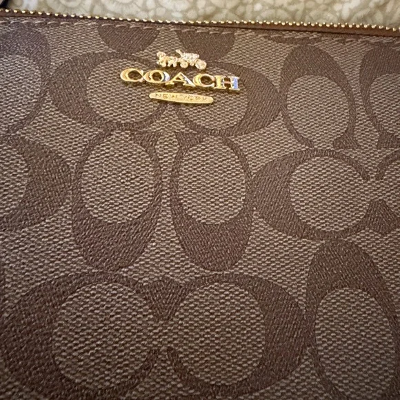 Coach Tan Signature Crossbody Bag - Picture 2 of 6